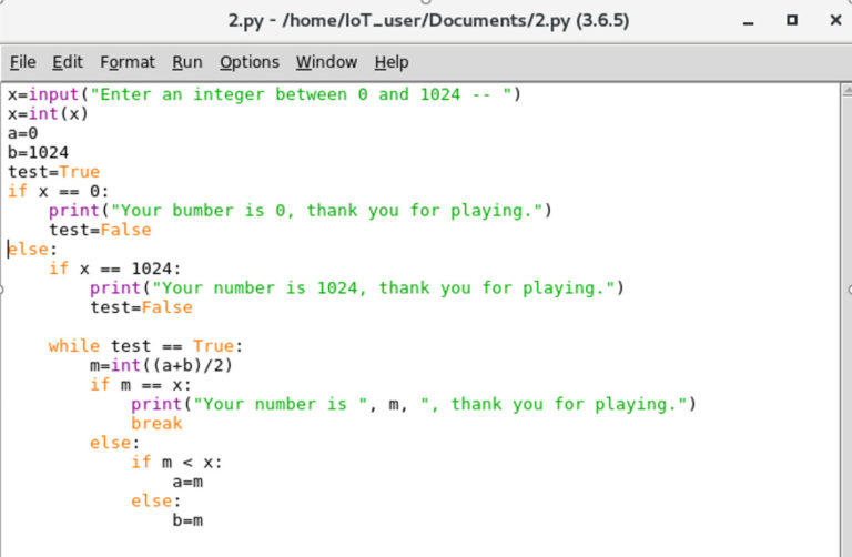 Lab Create A Simple Game With Python IDLE Answers
