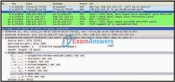 CCNA Exploration 1: ENetwork Chapter 4 Exam Answers (v4.0) 3