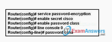 CCNA Exploration 1: ENetwork Chapter 11 Exam Answers (v4.0) 2