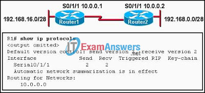 CCNA Exploration 2: ERouting Chapter 7 Exam Answers (v4.0) 9