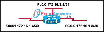CCNA Exploration 2: ERouting Chapter 8 Exam Answers (v4.0) 9