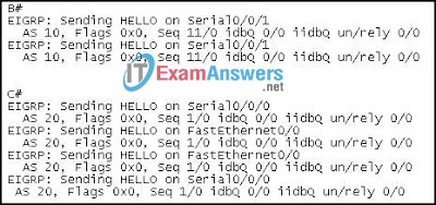 CCNA Exploration 2: ERouting Chapter 9 Exam Answers (v4.0) 9