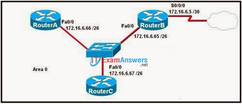 CCNA Exploration 2: ERouting Chapter 11 Exam Answers (v4.0) 13