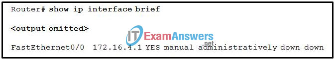 CCNA Exploration 2: ERouting Final Exam Answers (v4.0) 8