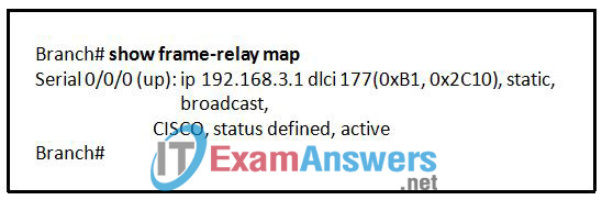 CCNA Exploration 4: EWAN Final Exam Answers (v4.0) 13