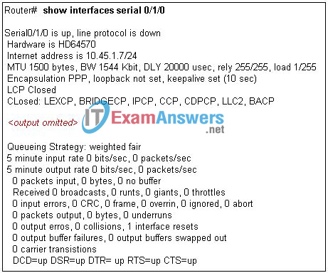 CCNA Exploration 4: EWAN Final Exam Answers (v4.0) 14