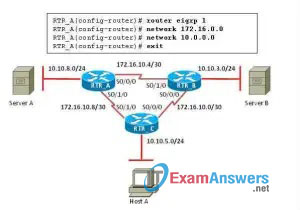 CCNA Exploration 2: ERouting Practice Final Exam Answers (v4.0) 8