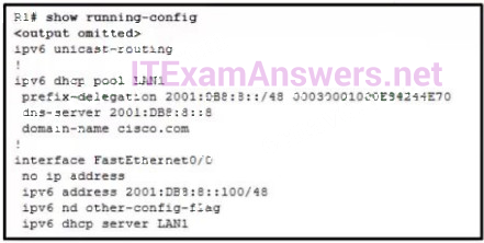 CCNA 2 v6.0 Final Exam Answers 2020 - Routing & Switching Essentials 73