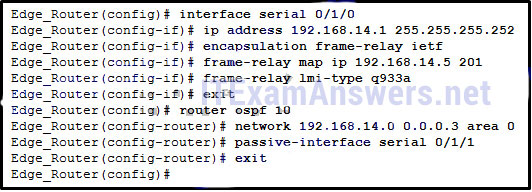 CCNA 4 Final Exam Answers 2020 (v5.0.3+v6.0) - Connecting Networks 86