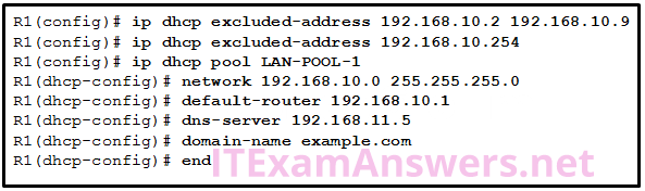 CCNA 2 v7.0 Final Exam Answers Full - Switching, Routing and Wireless Essentials 26