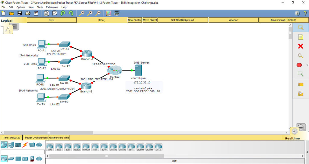 ccna 2 8.3.1.2 packet tracer answer