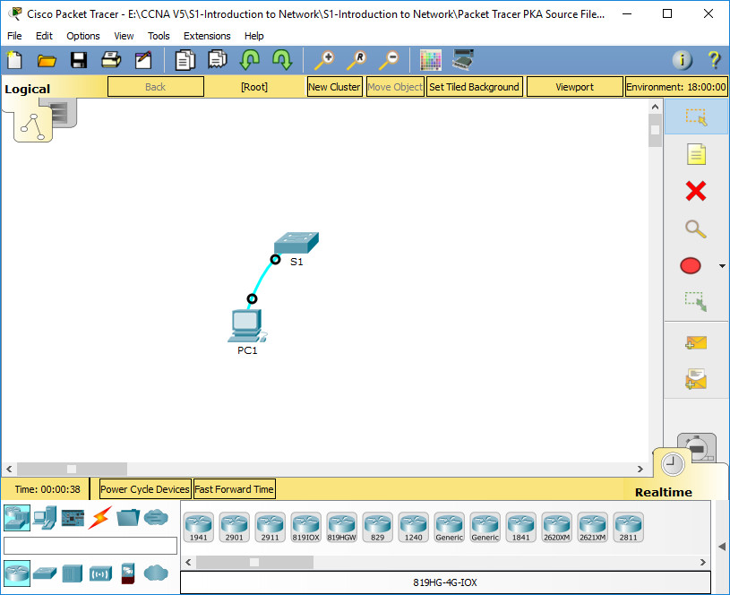 2.3.7 Packet Tracer - Navigate the IOS (Instruction Answers) 7