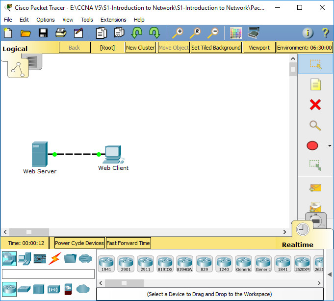 3.2.4.6 Packet Tracer - Investigating the TCP-IP and OSI Models in Action