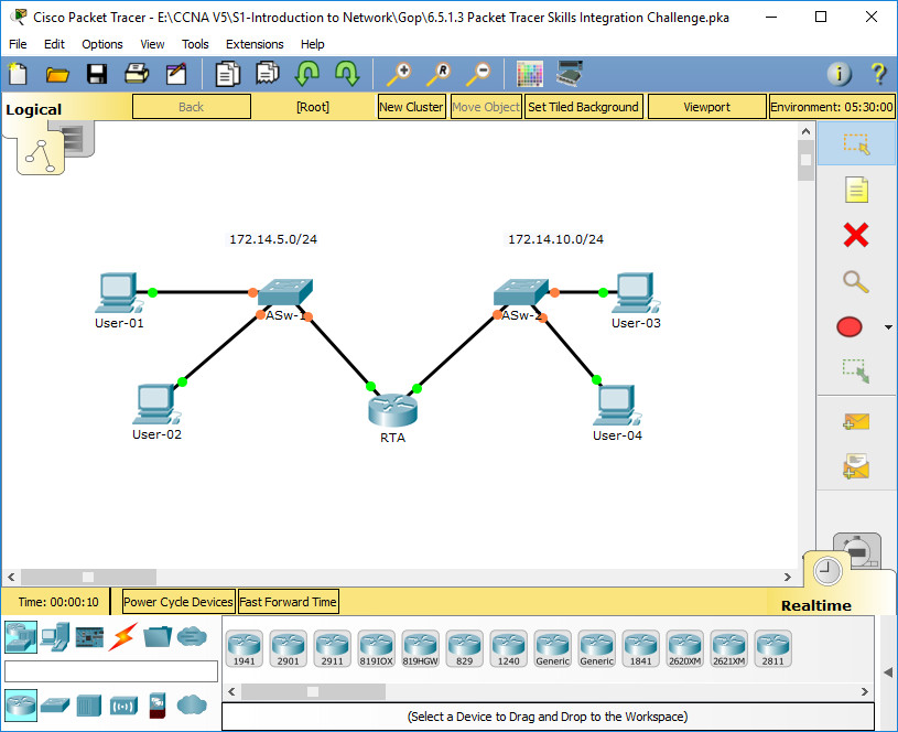cisco packet tracer 6.5.1.3 answers