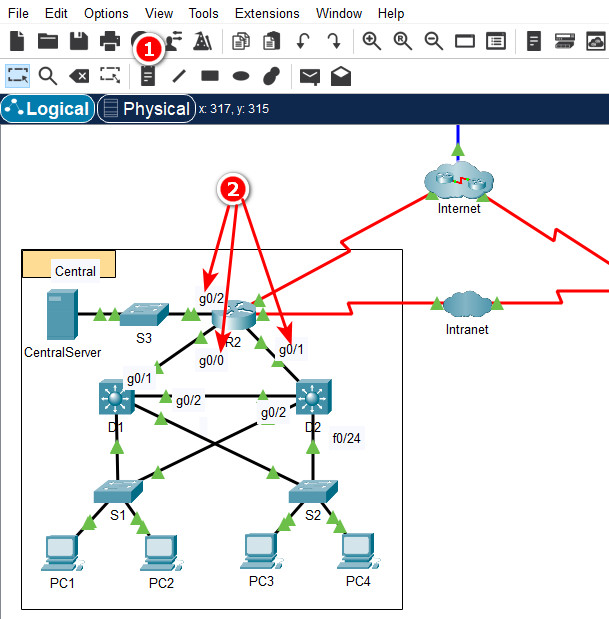 1.1.2.9 Packet Tracer - Documenting the Network Instructions Answers 8