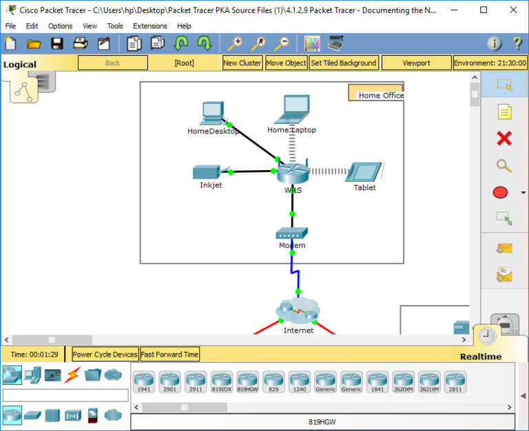 ccna 2 packet tracer 9.4.1.2
