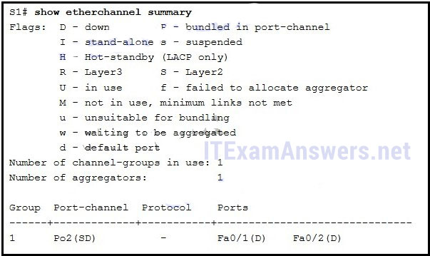 CCNA 2 v7.0 Final Exam Answers Full - Switching, Routing and Wireless Essentials 29