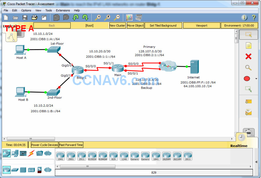 Contoh Soal Cisco Packet Tracer