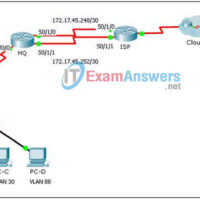 6.4.1.2 Packet Tracer - Skills Integration Challenge Instructions Answer 17
