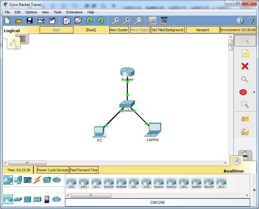 7.2.3.3 Packet Tracer - Configuring an IPv4 ACL on VTY Lines Instructions Answers 8
