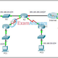 8.1.3.3 Packet Tracer - Configuring DHCPv4 Using Cisco IOS Instructions Answers 3