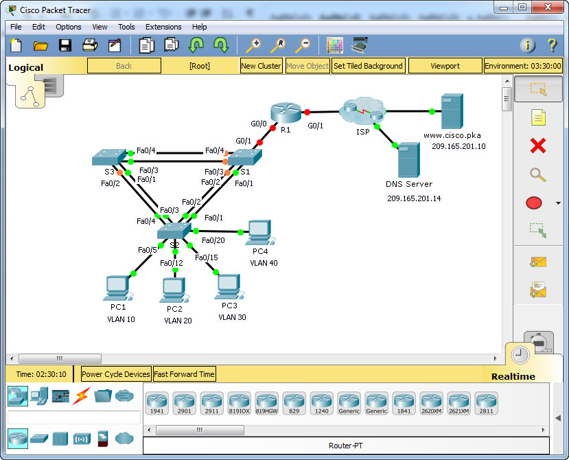 8.3.1.2 Packet Tracer - Skills Integration Challenge Instructions Answers 3