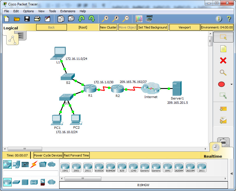 9.2.2.5 Packet Tracer - Configuring Dynamic NAT Instructions Answers 26