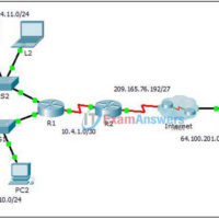 9.3.1.4 Packet Tracer - Verifying and Troubleshooting NAT Configurations Instructions Answers 7