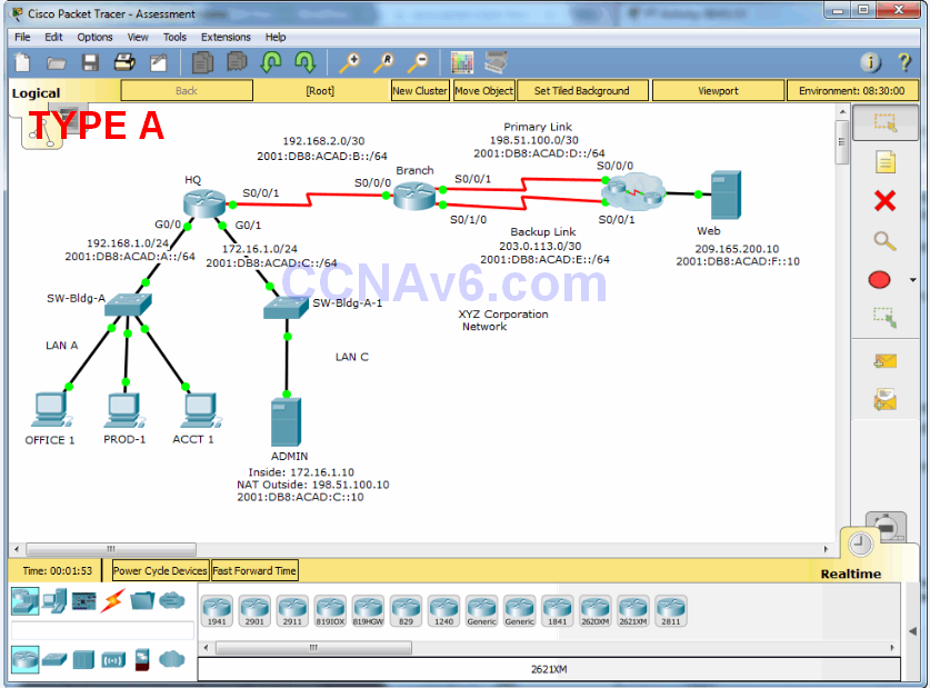 CCNA Routing & Switching Essentials Practice Skills Assessment Part II 1