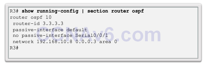 CCNA 3 v6.0 Study Material – Chapter 10: OSPF Tuning and Troubleshooting 18