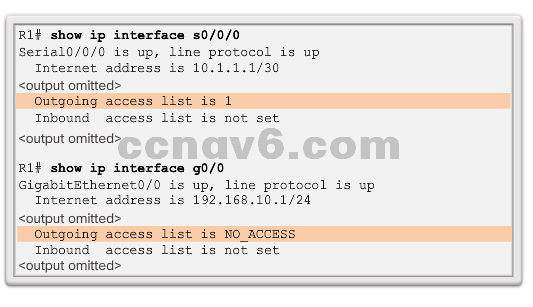 CCNA 4 v6.0 Study Material – Chapter 4: Access Control Lists 82