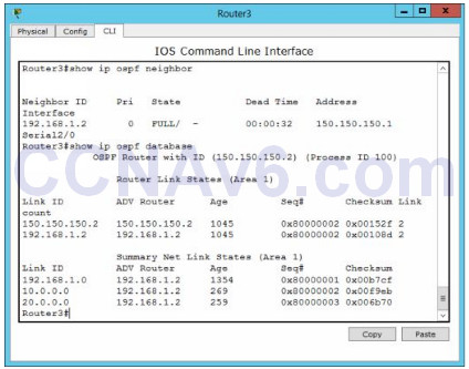 Lab 109: Configuring OSPF Routing 5