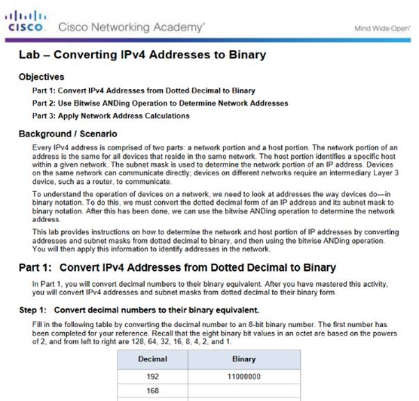 Introduction to Networks 6.0 Instructor Materials – Chapter 7: IP Addressing 23