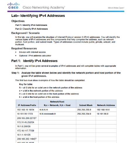 Introduction to Networks 6.0 Instructor Materials – Chapter 7: IP Addressing 39