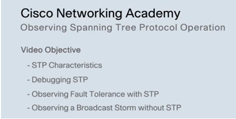 Scaling Networks v6.0 Instructor Materials – Chapter 3: STP 96