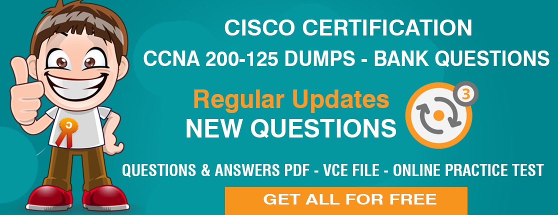 Cisco CCNA v3.0 (200-125) Study Guide - Exam Dumps VCE+PDF Latest 8