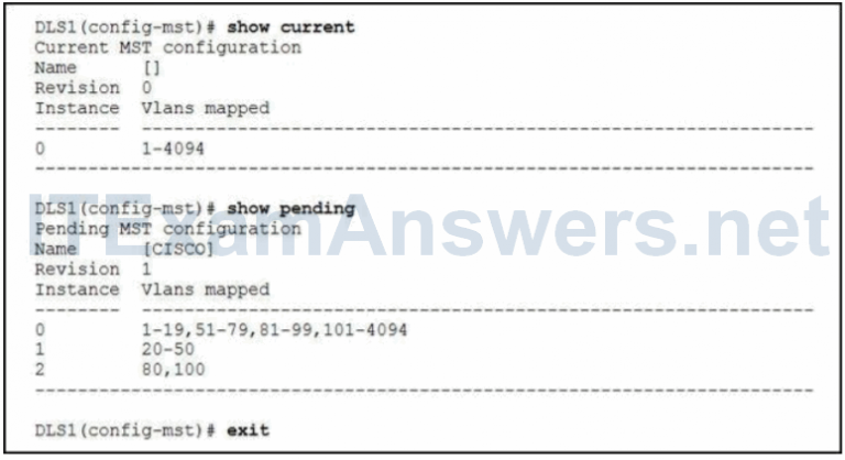 CCNP SWITCH Chapter 4 Test Online (Version 7) – Score 100% 3