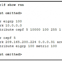CCNP ROUTE Chapter 4 Exam Answers (Version 7) - Score 100% 48