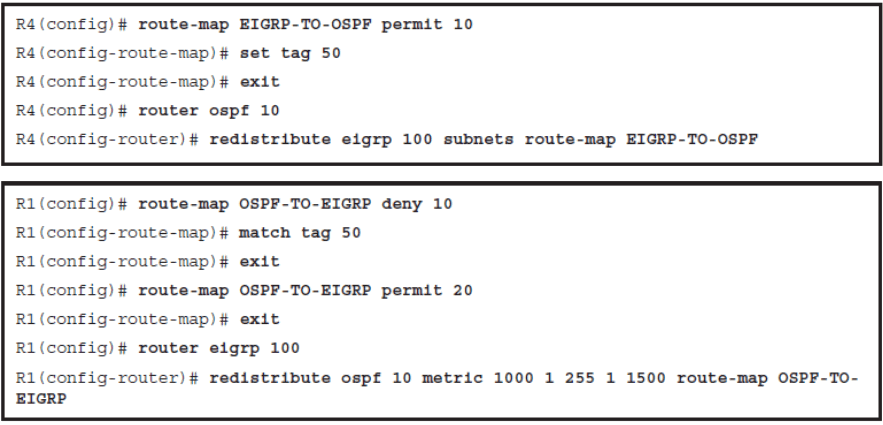 CCNP ROUTE (Version 7) – Chapter 4: Manipulating Routing Updates 106