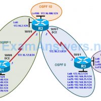 CCNP ROUTE Chapter 4 Lab 4-1, Redistribution Between EIGRP and OSPF (Version 7) 7