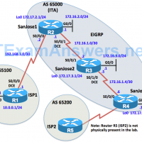 CCNP ROUTE Chapter 7 Lab 7-4, IBGP, Next Hop and Synchronization (Version 7) 7