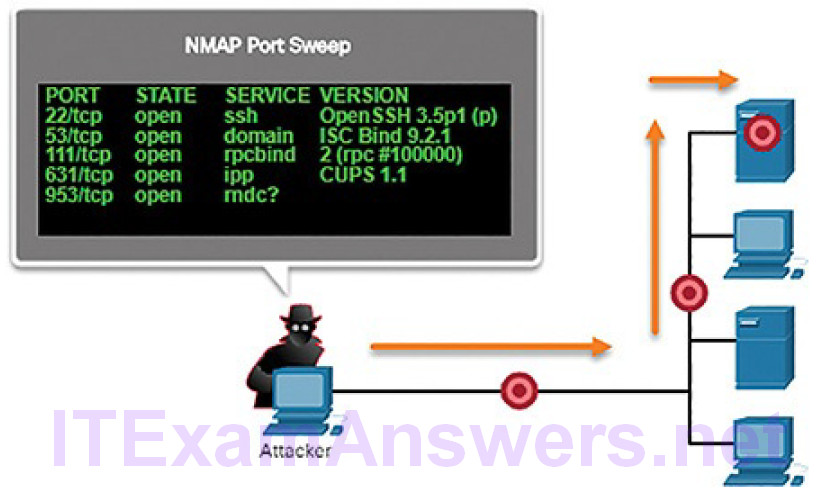 CCNA Cyber Ops (Version 1.1) – Chapter 6: Principles of Network Security 25