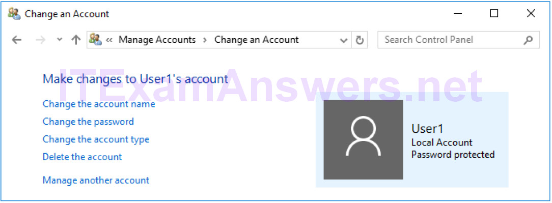 2.2.1.10 Lab – Create User Accounts (Instructor Version) 11