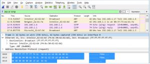 5.1.1.7 using wireshark to examine ethernet frames