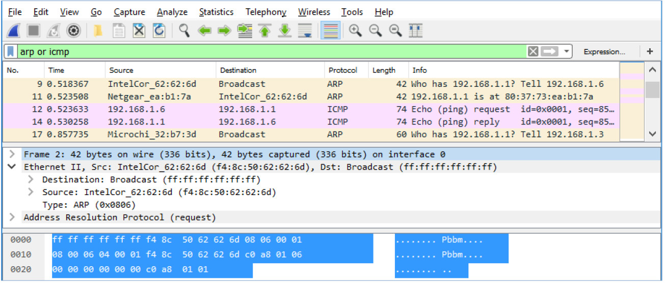4.4.2.8 Lab – Using Wireshark to Examine Ethernet Frames (Instructor Version) 2