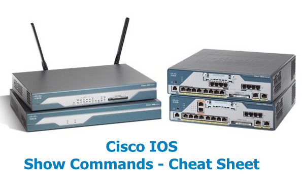 Cisco IOS Show Commands in Switch and Router - Cheat Sheet 1