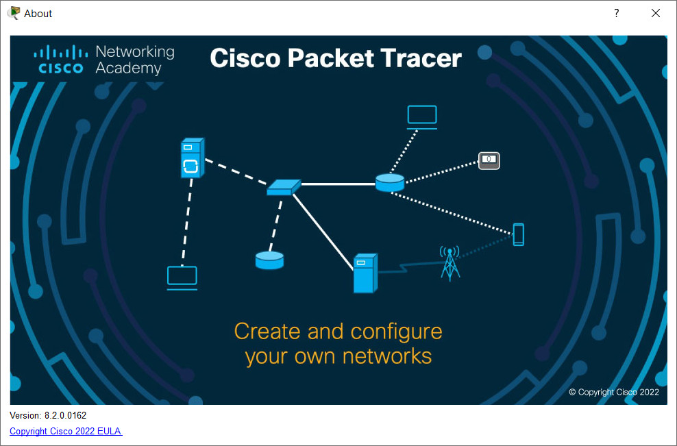 Cisco Packet Tracer 8.2.0