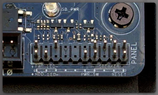 System Panel Connectors