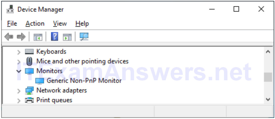 11.2.6.2 Lab - Use Device Manager (Answers) – ITE v7.0 2