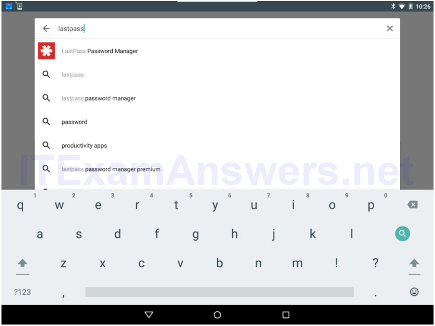 12.1.2.2 Lab - Working with Android (Answers) – ITE v7.0 36